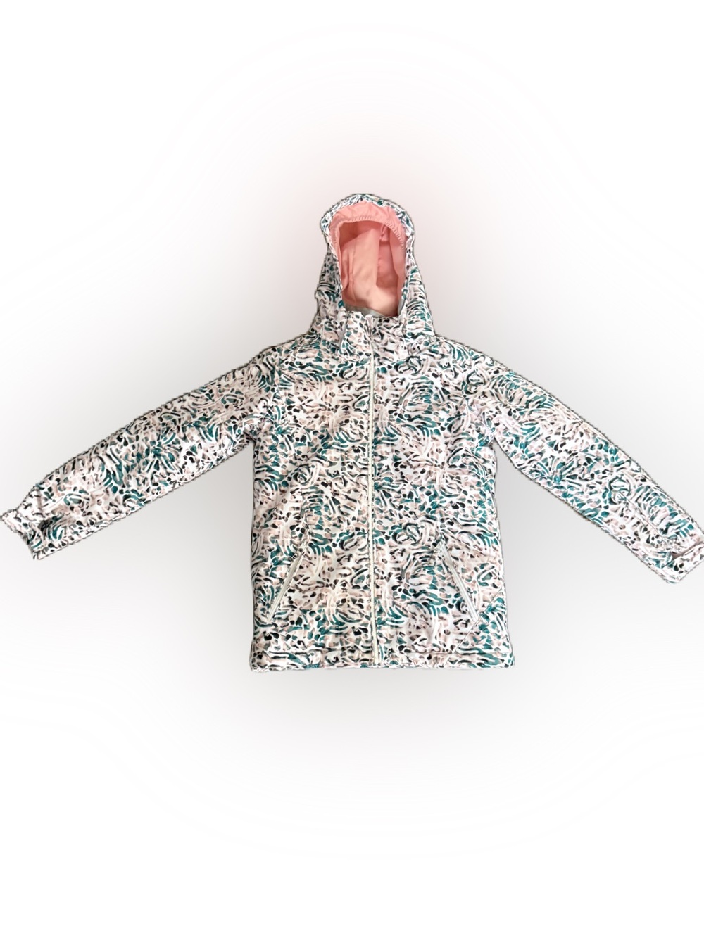 Roxy Dry Flight Technology 10K Girls Ski Snowboard Hooded Jacket Multicolor. 16